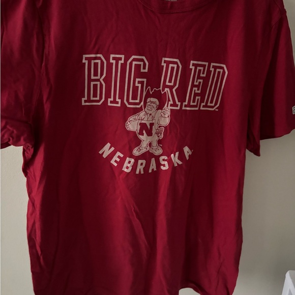 Tailgate Tops - Nebraska Big Red Women's Short Sleeve Tee - Red